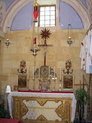 Il-kappella originali - altar (sagristija tal-lum)  Ritratt - Caroline Busuttil