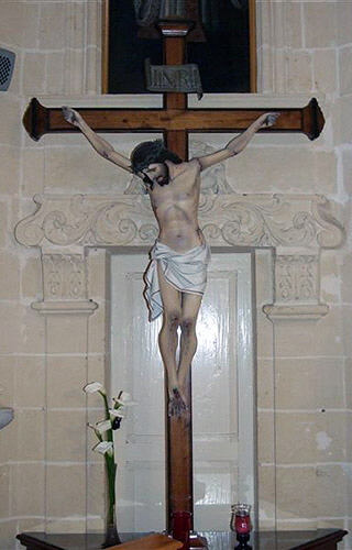 Ritratt - Anthony M. Brincat          Manresa Crucifix