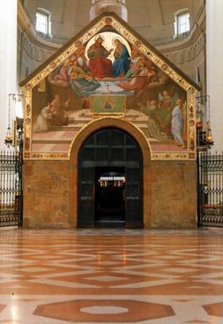 Il-Prozjunkola, fil-Bazilika ta' Santa Maria degli Angeli, f'Assisi