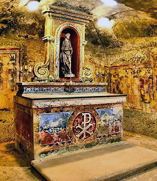 Mill-Internet - katakombi ta' Sant Agata