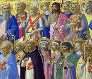 Christ with Saints and Martyrs - Fra Angelico - M