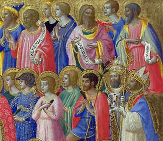 Christ with Saints and Martyrs - Fra Angelico - R