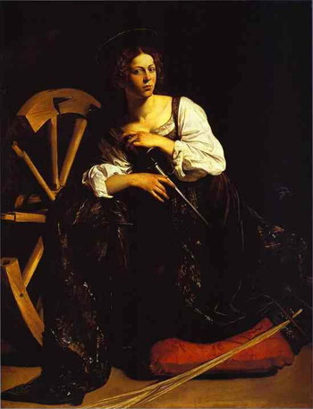 Caravaggio - Santa Katerina