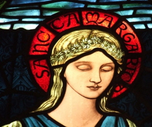 Saint Margaret of Antioch - Stained Glass